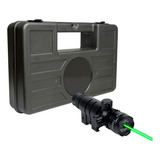 Mira Laser Pistola Airsoft Airgun Rossi Verde + Case Rígida