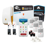 Alarma Marshall 4 Gprs Chip 4g Wifi Inalambrica Kit