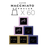 Capsula Macchiato Por 60 Unidades Mix Fuerte