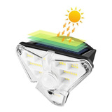 Lampara De Pared Con Sensor Solar Recarga Solar Luz Brillant