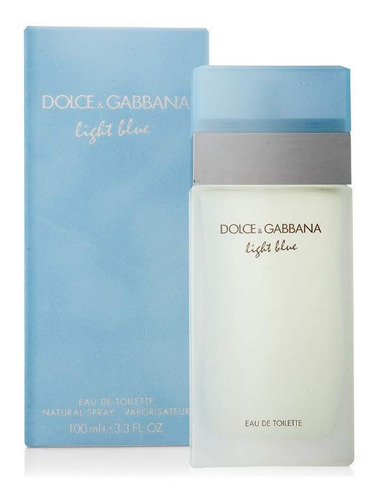 Perfume D&g Light Blue 100ml Fem Edt Original + Amostra