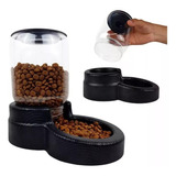 Comedouro Automático Pote Dispenser Ração - Ideal Dog Preto