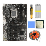 Placa Base Minera B250 Btc Con Cpu G3900+ventilador+almohadi