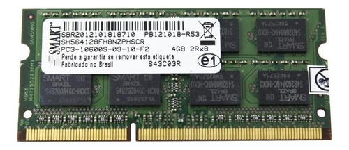 Memória Ram Color Verde  4gb 1 Smart Sh564128fh8nzphscr