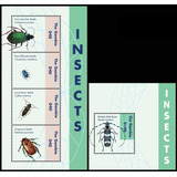 Fauna - Insectos - Gambia 2012 - Hojita + Block Mint