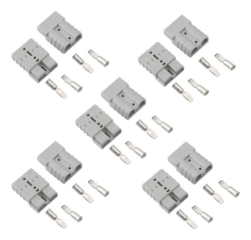 Conector Rápido De Batería De  8 De 50 Amperios, 10 Unidades