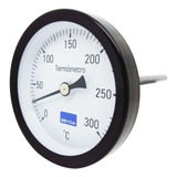 Termometro Para Parrilla Reloj Bbq Grill Diametro 63mm 300ºc