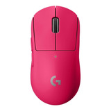 Mouse Inalámbrico Logitech G Pro X Superlight Color Rosa