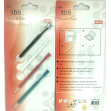 Kit 4 Canetas Touch Stylus Nintendo Dsi Ds Lite 3ds 3dsxl