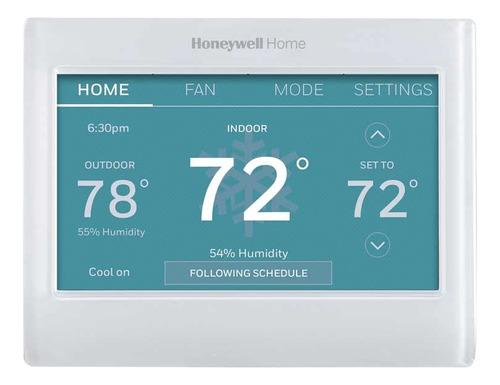 Termostato Inteligente Honeywell Home Rth9600wf 