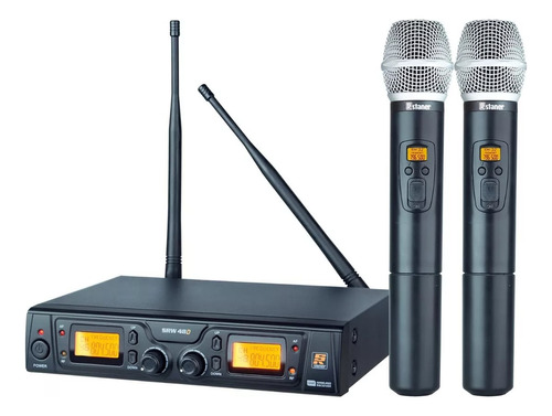 Microfones Staner Srw-48d Dual Systemhandheld Supercardióide