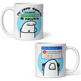 Taza Meme Flork Instalando Paciencia - No Fue Posible Varios