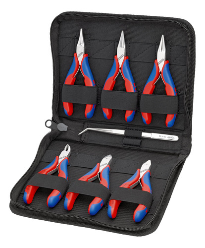 Knipex 00 20 16 Estuche Con Pinzas Para Electrónica Con Herr