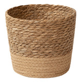 Vasos De Flores Cobrem Cesta De Armazenamento Plant Woven Pl