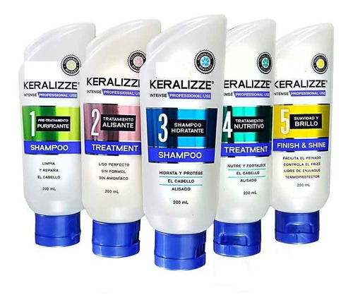 Kit Keratina Duvy Class Keralizze 200ml 5 Pasos Sin Formol