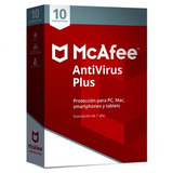 Antivirus Mcafee Plus 2019 Unlimited Devices 1 Año