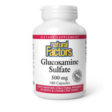 Natural Factors | Glucosamine Sulfate | 500mg | 180 Caps