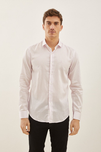 Camisa Sucre Rosa Hombre Airborn 