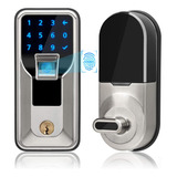 Swiss+tech Sttouch Deadbolt Lock Con Huella Digital Y Teclad