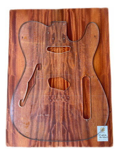 Tapa Droptop Cedro Australiano Flameado Guitarra Luthier