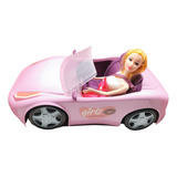 Carro Convertible Muñeca Vehiculo Niñas Juguete 925-107