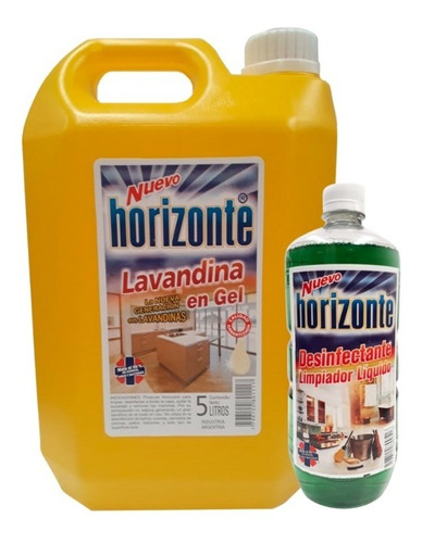 Lavandina Gel Triple Acción X 5 L -  Desengrasa-desinfecta