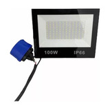 Reflector Led 100w Con Fotocelda Ip66