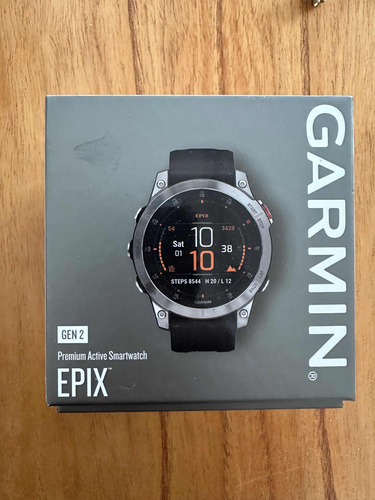 Reloj Garmin Epix Gen 2 + Correa Acero Original (permuta)