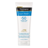 Neutrogena Sun Fresh Protetor Solar Fps50 - 200ml