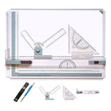 Mesa De Dibujo Portatil A3 Multifuncional Con Reglas Angulo