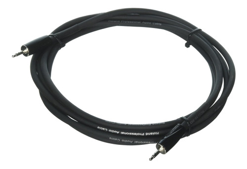 Roland Cable De Interconexión Serie Negra 0.138 in Trs A 0.1