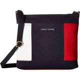 Bolso Cruzado De Lona Th Flag Para Mujer De Tommy Hilfiger