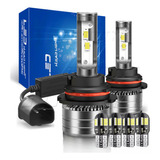 Kit Faros Led 9007 40000lm Para Dodge Alta/baja Canbus