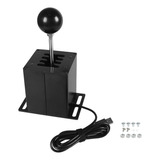 Pc Usb H Gear Shifter Juego De Pc 8 Engranajes Negro