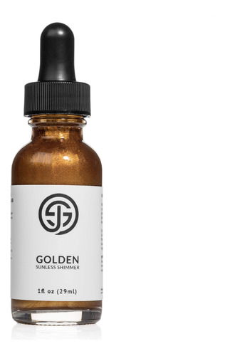 Golden Shimmer Drops - Aditivo Sin Sol Brillo - 1oz