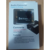 Convertidor De Audio Digital Analógico Rca