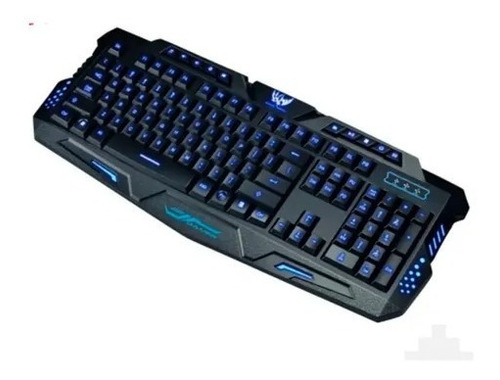 Teclado Gamer Retroiluminacion Luces Led Qwerty 