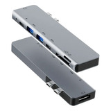 Adaptador Hub Lector Usb Tipo Type C Multipuerto Macbook