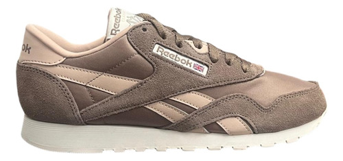 Tenis Reebok Classic Nylon Mujer  Casual Cafe/rosa Gy7198