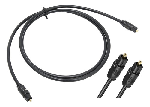 Cable Audio Digital Optico Fibra Toslink 1,5mt Cable Optico 