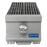 Asador Profesional De Acero Inox De 1 Quemador San-son Ssa12