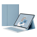 Capa Com Teclado Suporte Pencil Para iPad Pro/air 3 10,5