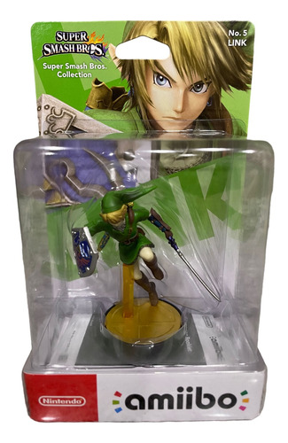 Link - Amiibo - Super Smash Bros - Versión Europeo