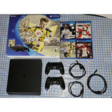 Playstation 4 Negra En Caja, 500gb. Precio Negociable