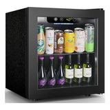 Kndko Refrigerador De Bebidas, Mini Refrigerador De 12 Botel