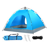 Tienda Casa De Campaña Automatica Grande Camping 3-4personas