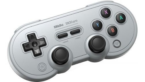 Control Sn30 Pro Con Bluetooth Color Gris 8bitdo Modelo