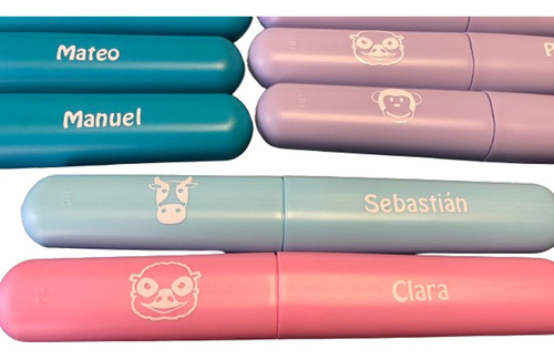 Porta Cepillo Dientes Souvenirs Personalizado X 30