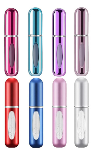 Anriy 8pcs Mini Atomizador Perfume Atomizadora Recargable