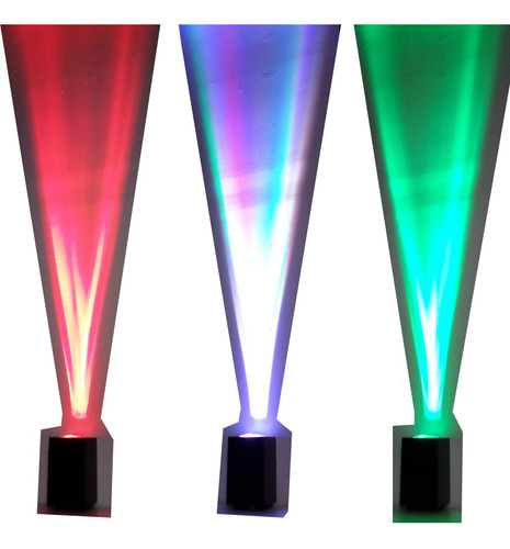 Bañador Led Efecto Dj Rgb 3w Luces Resto Bar Boliche Fiesta